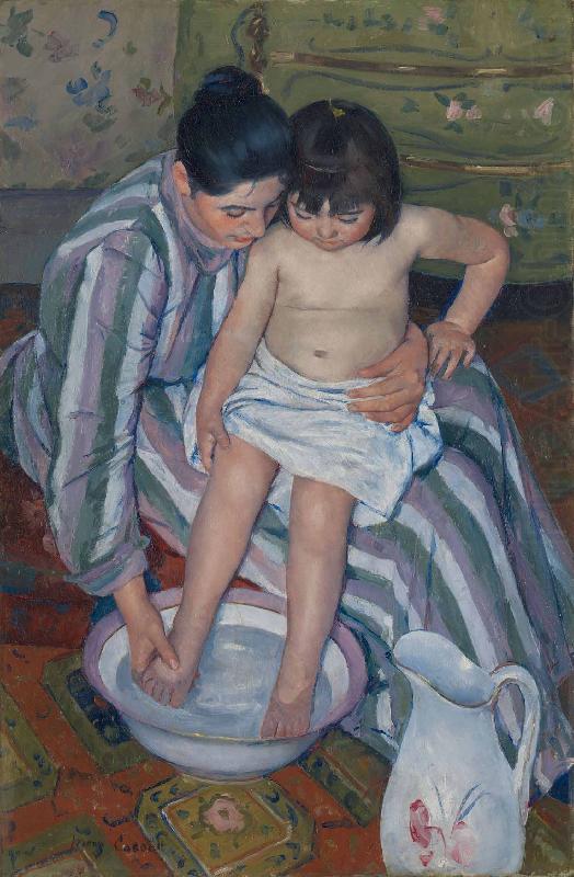 The Childs Bath, Mary Cassatt
